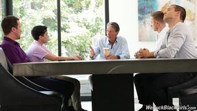 Noemie Bilas takes care of the sales crew!