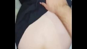 Amoosinas cums on white ass in Airport Wc عموسینا میپاچه رو کون سفیده دختره