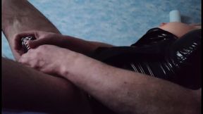 Dick in cage 2
