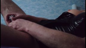 Dick in cage 2