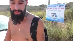 Sucks Hard Under the Sun: Outdoor Blowjob Thrills with Israeli Stud – 18+