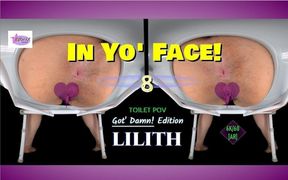 In Yo&#039; Face! Vol. 8 hd- Thick Puerto Rican BBW Toilet POV