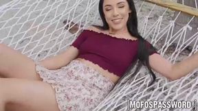 Thick Latina Selena Ivy is facialised after being roughly fucked
