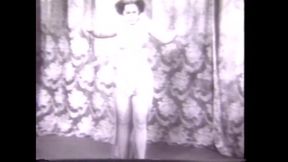 Woman Dances in the Theater