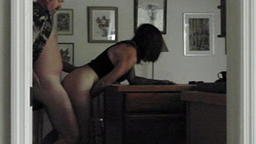 Sexy Candi Annie Quick Fuck Over Kitchen Counter