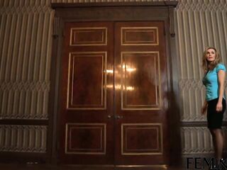 FEMINGE 4K - Beautiful Lesbo Fuckfest Featuring the eighteen-Year-Old Blond