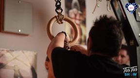 Bound Laura Destroyed Gushing Choked in Dungeon Fuckfest