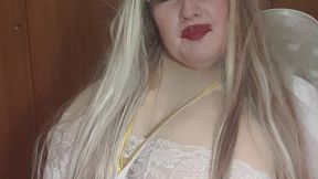 27mp4 nasty nun is playing with her pussy using a lush toy see her with her big tits enjoying herself where do you want to come in the pussy or on the tits roleplay cosplay