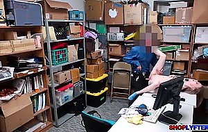 Skinny thief catarina petrov caught and fucked