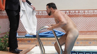 Businessman Enzo is lucky enough to have Diego on his security staff