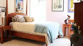 Lesbian lovers Nikki and Ashlyn go down on each other