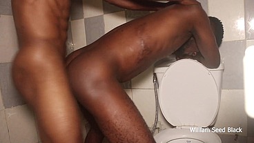 The Cameroonian Nigerian porn star Ondoa active gets fucked for the first time by his friend Atangana in Cameroon at the border of Nigeria during his casting. too much pleasure and fantasy when a top
