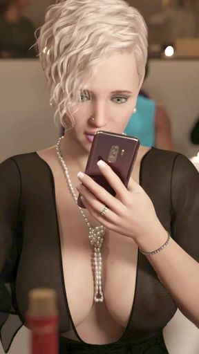 Epic moment from &quot;My Husband&#039;s Boss - Chapter 2 - Vivian pulled out Christian&#039;s Cock in his car - Demo&quot;