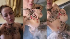 petite video dans mon jacuzzi mes amours a demain mes bebes
