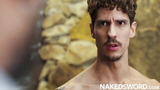 NAKEDSWORD Heath Halo And Bastian Karim Gives Gabriel Coimbra A Exclusive Man sausage Service
