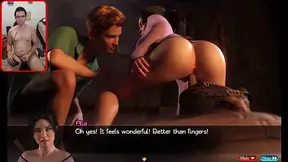 A young, virgin girl is fucking an ancient dildo hard while I    (Treasure of Nadia Gameplay5)