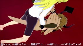 crim with the demon girl from the front office - interspecies reviewers