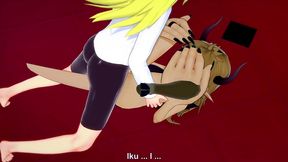 crim with the demon girl from the front office - interspecies reviewers