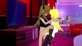 crim with the demon girl from the front office - interspecies reviewers