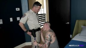 HotRaw Lance Ford fucked by Officer Dean