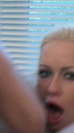 Busty Blonde Stacy Takes Every Inch Deep