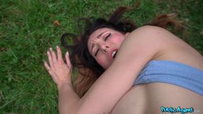 Brunette Beauty's Tattoo Trade for a Steamy Encounter