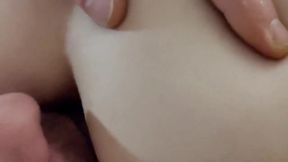 Submissive Girl's Ass and Pussy Dominated by Big Cock