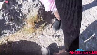 Stepsister's Surprise Blowjob - Step-Brother Catches Her Red Handed
