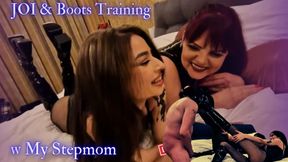 JOI & Boots Training w Step-Mom