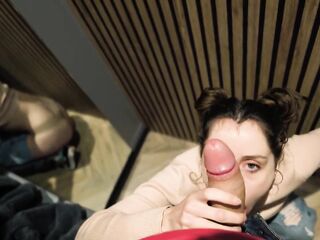 stranger fill my mouth in fitting room - little arden