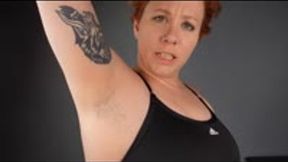 Stepsis makes you smell her Hairy and Smelly armpits after Workout MP4 640