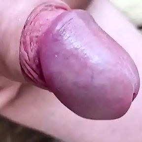 Masturbating in the woods