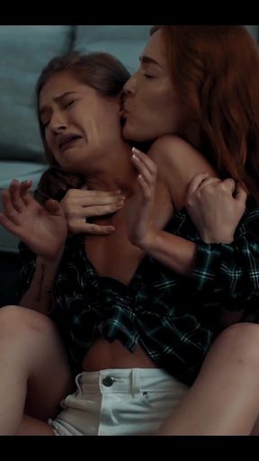 Hardcore Lesbian Sex - Blonde and Redhead Possessed by Sex Craving Parasited