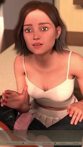 Jessie's Tight Pussy Tease - the Incredible Adventure of Huge Dick