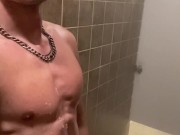 Gym employee almost caught me masturbating