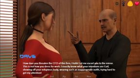 Stepsister and Boss Having Sex