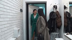 The lady with the painful left leg is strong and courageous aa