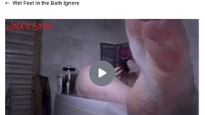 Wet Feet In the Bath Ignore 1080p
