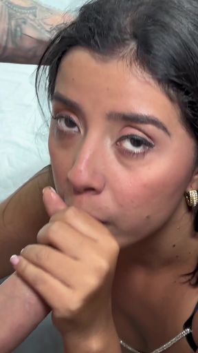 Passionate Sex with Curvy Brunette Latina Lina Henao