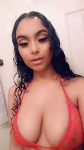Red with Sparkles