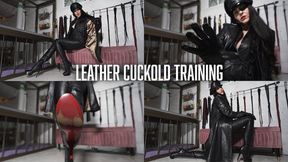 Leather Cuckold Training - Stella Liberty - HD MP4