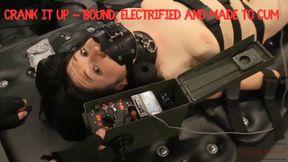 Crank It Up featuring E-Stim, Bondage Devices, Bound Orgasms, Gagged Women, Kink, Dungeon, Extreme BDSM with Dart Tech and Lita Lecherous - MP4 HD