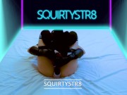 Locked Straight Completing his Anal Masturbation Order