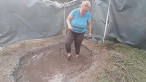 Yoga and Sensual Mud Play