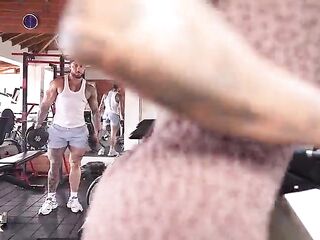 I saw him at the gym, this guy took me to his abode for a massage and I ended up with his jock inside me - Mariana Martix & Dandy Love