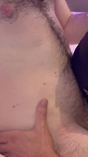 Taking a Huge 9' Cock