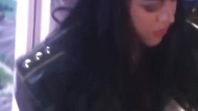 PussyCatsLatex com - Latex dominatrix whips and drills Anna Mills' wet pussy&#x1F32E;&#xFE0F;