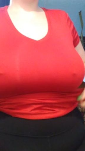 Tokenchoke with DDD tits with new bong