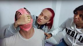 The Panty Sniffer Gets Handgagged (Full HD 1080p)