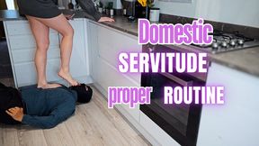 MCD - DOMESTIC SERVITUDE PROPER ROUTINE - Full HD with Trampling and Foot Worship